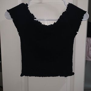 brandy melville off shoulder shirt